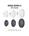 BORA BORA II * APLIQUE LED IP65 20W 3000K BLANCO